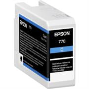 Tinta Epson UltraChrome PRO10 T770 25ml Color Cian