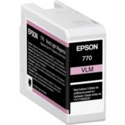 Tinta Epson UltraChrome PRO10 T770 25ml Color Magenta Claro