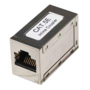 Cople Intellinet Cat5e RJ45 Modular Metálico UTP FTP 8P8C H-H Color Plateado