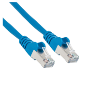 Cable Intellinet Red Cat6a S/FTP 2.1m Color Azul