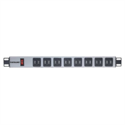 Barra PDU Intellinet Multicontactos 16 Salidas USB-A Rack 19"