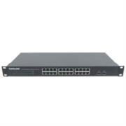 Switch Intellinet 24 Puertos Gigabit Ethernet con 2 Puertos SFP Montaje en Rack 19"