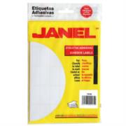 Etiquetas Adhesivas Janel Clásicas Escolar No. 20 20x105mm Sobre C/280