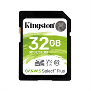 Memoria Kingston SDXC Canvas Select Plus 32GB UHS-I Clase 10
