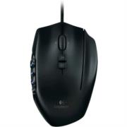 Mouse Logitech G600 Gaming MMO Alámbrico 8200 dpi Color Negro