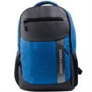 Mochila Perfect Choice Youth para Laptop 15.6" Color Negro-Azul