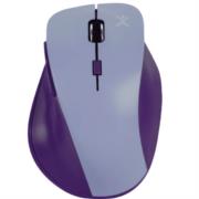 Mouse Perfect Choice Inalámbrico Thumb Ergonómico 1600dpi Color Morado