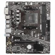 Tarjeta Madre MSI A520M-A Pro AMD S-AM4 Ryzen 5ta Generación 2xDDR4 4600 64GB M.2 SATA-PCIe HDMI/DVI/USB/Audio mATX