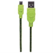Cable Manhattan Micro-B USB Alta Velocidad 1m Color Negro-Verde