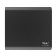 SSD PNY Pro Elite Externo Portable 500GB USB-C USB-A 3.1 Lect875mbs/Esc865mbs Color Negro