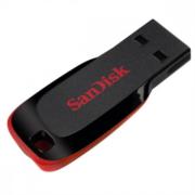 Memoria USB SanDisk Cruzer Blade Flash 32 GB USB 2.0 Color Negro