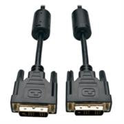 Cable Tripp Lite DVI Conexión Única para Monitor TMDS Digital DVI-D M-M 2m Color Negro