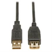 Cable Tripp Lite Extensión USB 2.0 Alta Velocidad (A M/H) 2m Color Negro