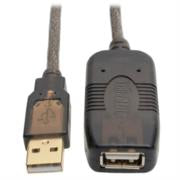 Cable de Extensión Tripp Lite Repetidor Activo USB 2.0 A-M/H 7.62m