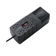 Regulador Vica Electrónico T-02 Voltaje 1200VA/700W 8 Contactos Indicadores LED