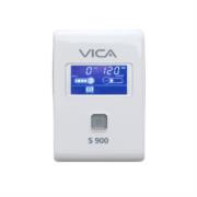 UPS Vica S900 Regulador Integrado 900VA/550W 6 Contactos Pantalla LCD Color Blanco