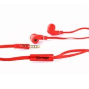 Audífonos Vorago EP-102 Manos Libres 3.5mm Color Rojo