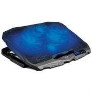Base Enfriadora Vorago CP-301 Laptop Hasta 17" 5 Posiciones LED Ventiladores Color Negro