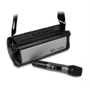 Bocina Vorago Karaoke KSP-450 Bluetooth Micrófono Inalámbrico Color Negro