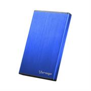 Enclosure Gabinete Vorago HDD-102 para SSD/HDD 2.5" SATA USB 2.0 Color Azul