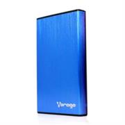 Enclosure Gabinete Vorago HDD-201 para SSD/HDD 2.5" SATA USB 3.0 Color Azul