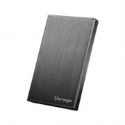Enclosure Gabinete Vorago HDD-201 para SSD/HDD 2.5" SATA USB 3.0 Color Negro