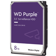 Disco duro Western Digital Purple 8TB SATA 6GBS 3.5" 128MB 5400RPM Videovigilancia