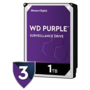 Disco Duro Western Digital Purple 1TB SATA 6GBS 3.5" 64GB 5400RPM Videovigilancia